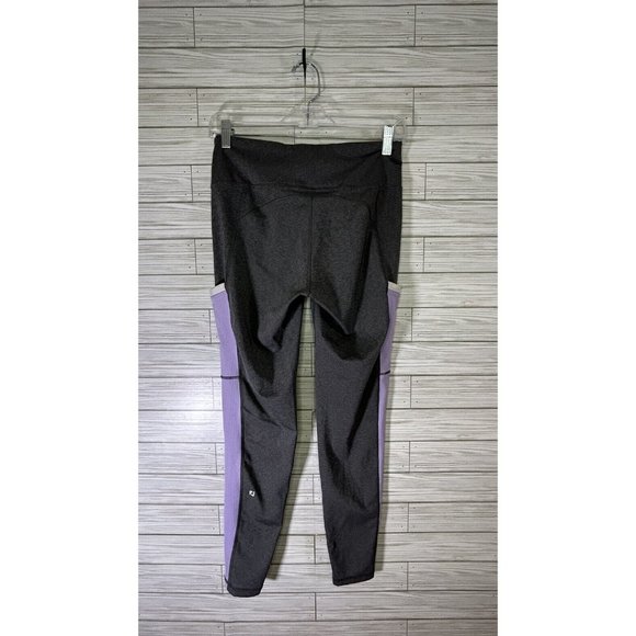 Footjoy‎ Golf Women's Ankle Leggings w/Side Pocket Size Medium Gray/Lavender - Picture 2 of 9